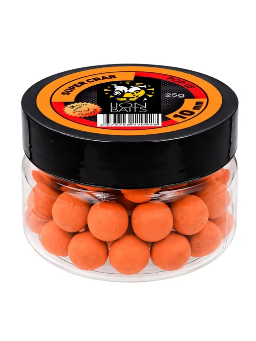 Lion Baits Бойлы насадочные плавающие 10мм Супер краб 25гр, 25 г, фото 3