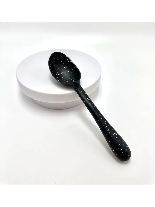 ShopBenefit Ложка для мороженого и десертов, кухонный аксессуар, черный, фото 3