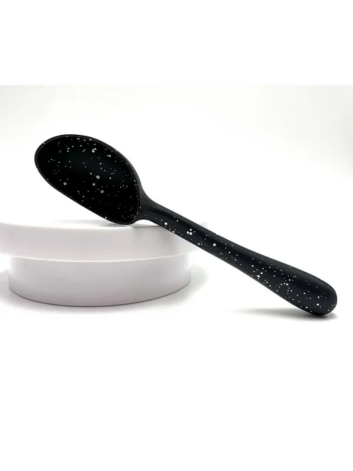 ShopBenefit Ложка для мороженого и десертов, кухонный аксессуар, черный, фото 5