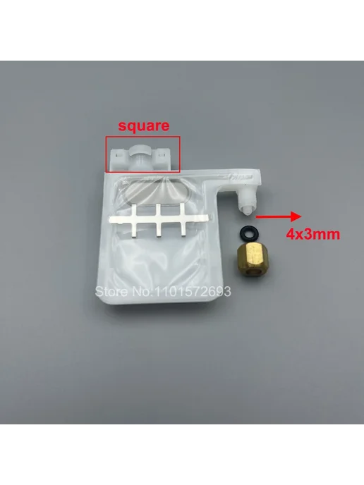 HWYKJM Демпфер чернил DX5, 3x2 damper connector, 3x2, фото 3