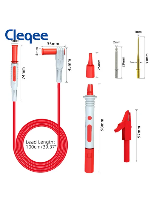 CLEQEE Щупы для мультиметра, Цвет P1033, вариант, фото 7