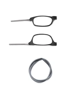 LIBOGX Очки для чтения складные +150 Black Gray