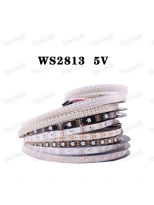 taslauk Светодиодная лента WS2815 12V, White PCB, 5m, 60W, IP30, 60 Вт, фото 5
