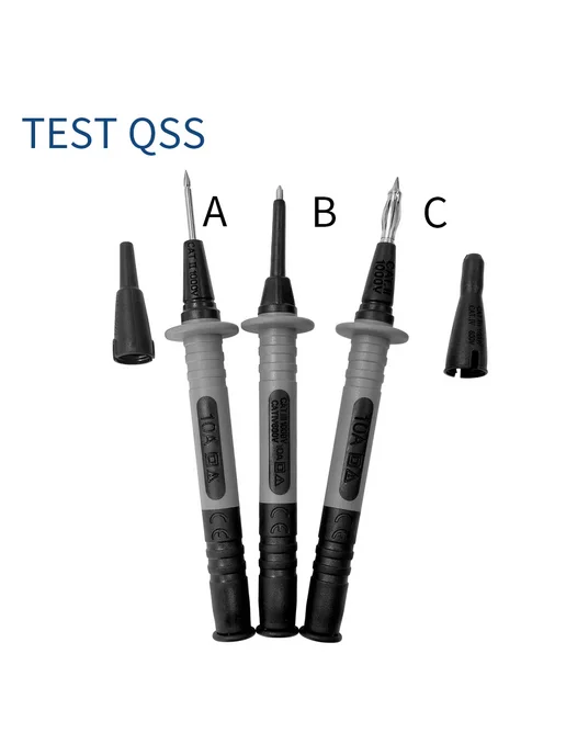 TEST QSS Щупы для мультиметра QSS Q.30044 2 шт, 2 шт, фото 3