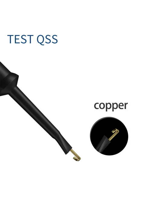 TEST QSS Мини-грабберы для мультиметра 10 шт, 10 шт, фото 3