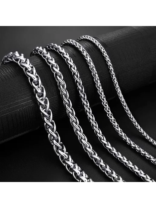 Нет бренда Цепочка из нержавеющей стали 316L, 70 см, 3mm wide, 316 л, фото 3