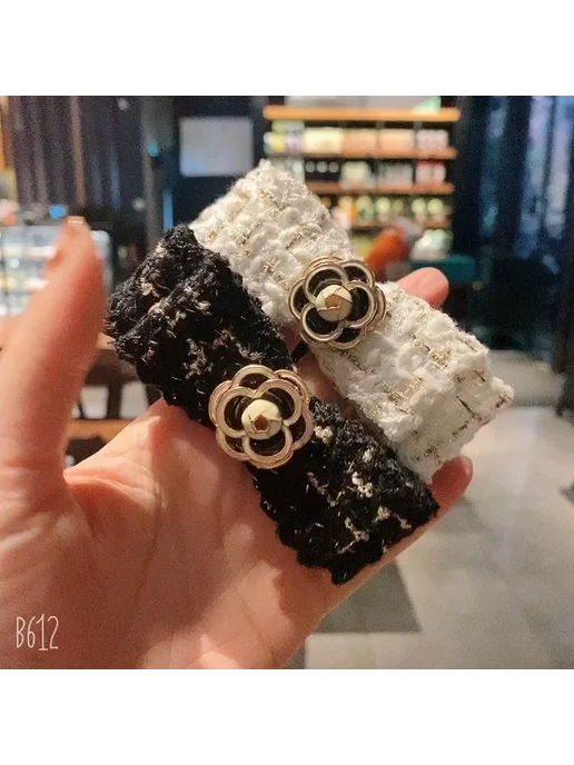 SHIKEZAO Черный обруч для волос с цветом металла XIN3025502, черный, фото 6