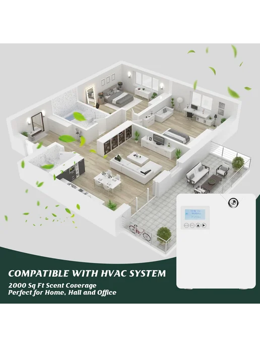 IWP Белый аромадиффузор 300 мл, Wi-Fi, Bluetooth, ЕС, 300 мл, фото 3