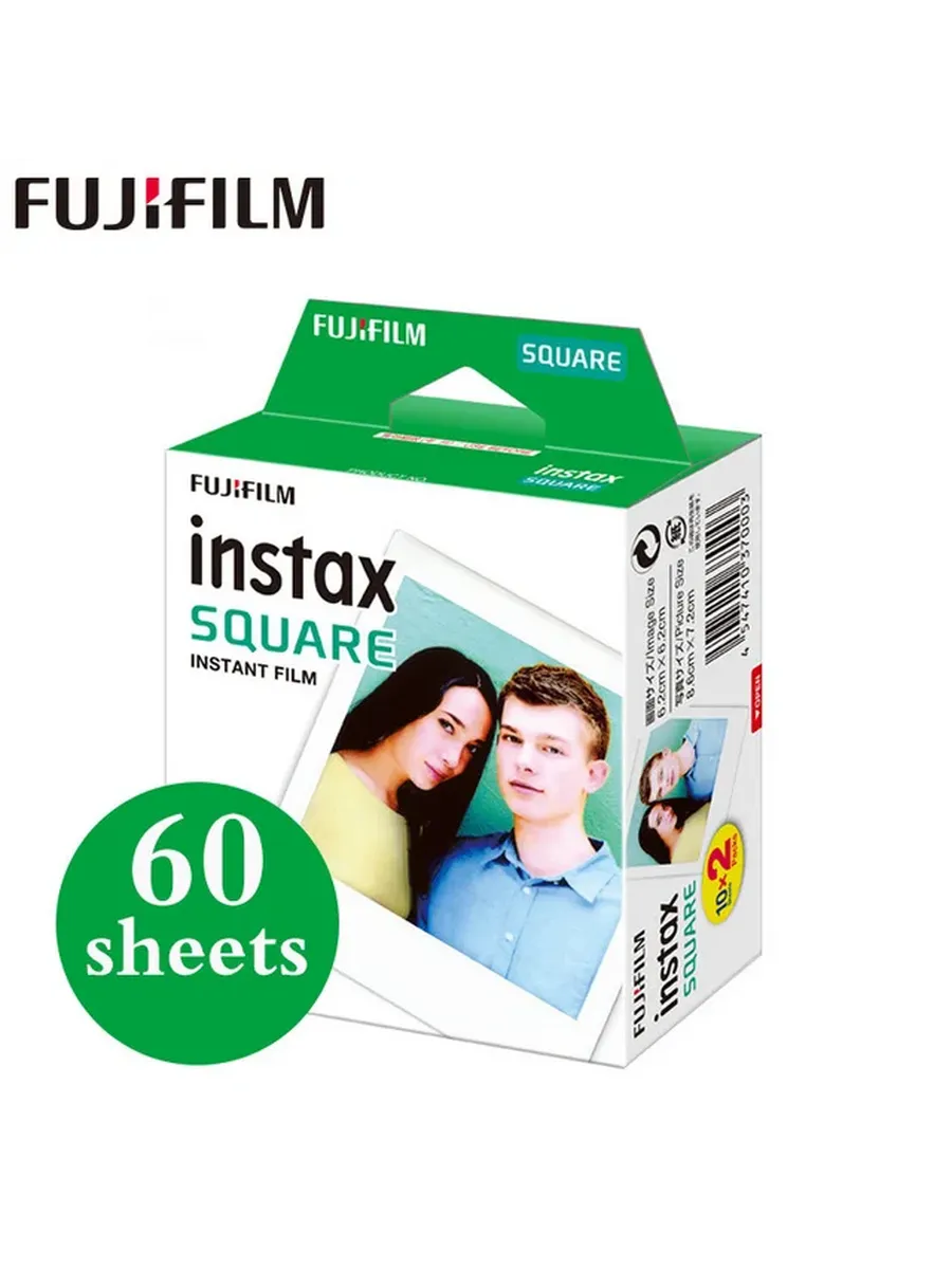 FUJIFILM Фотобумага Instax Square, 60 листов
