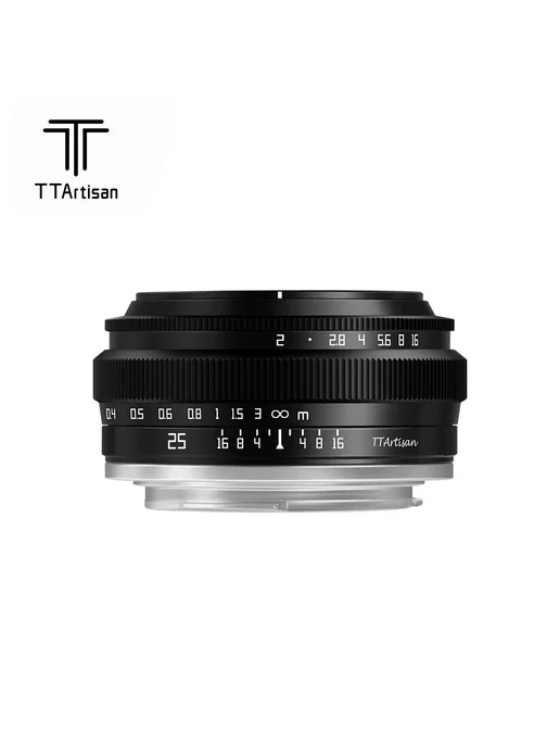 JYYXF Объектив TTArtisan 25mm F2 Nikon Z APS-C, черный