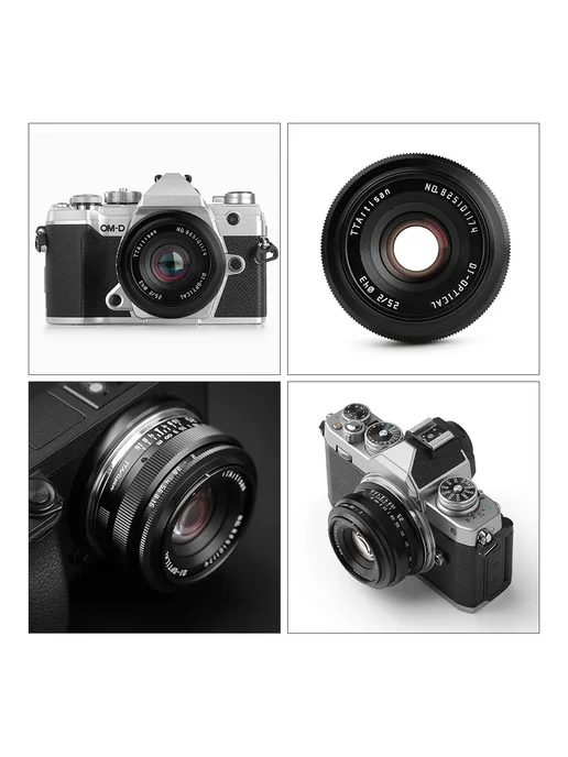 JYYXF Объектив TTArtisan 25mm F2 Nikon Z APS-C, черный, фото 6