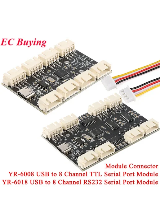 EC Buying USB to 8 Ways TTL Serial Port Module YR-6008, вариант, фото 2