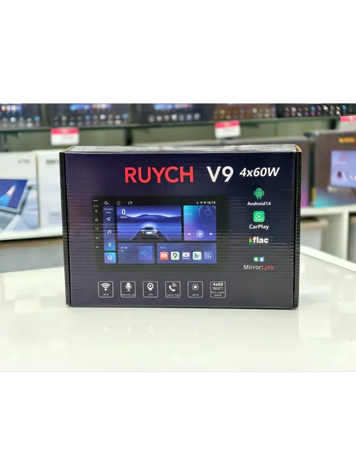 MagicTechno Магнитола для автомобиля 2din V9 2 64 ГБ 9" MirrorLink, 64 ГБ