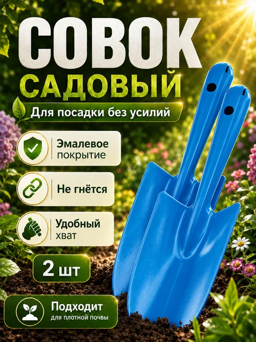 SvA Совок садовый металлический, вариант