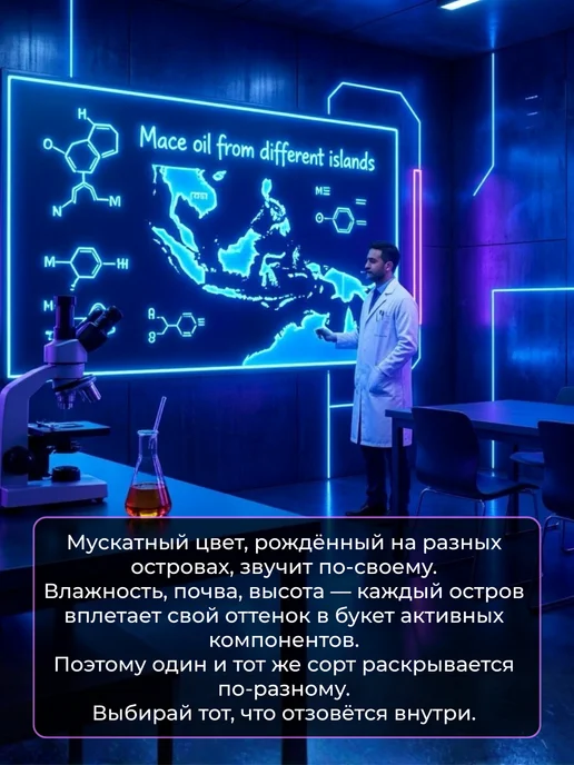 Масло Мациса сыродавленное Медитативный сорт 5 мл, 5 мл, фото 5