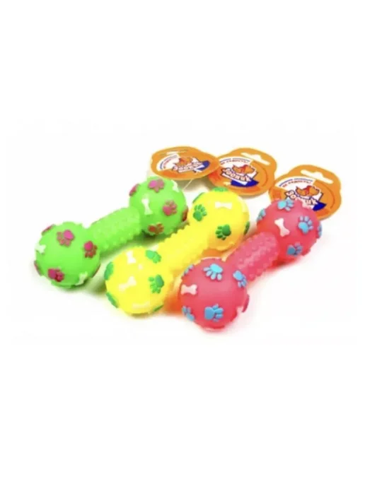 Зооник Игрушка для собак Гантель 250 кг 19 см, 100 кг
