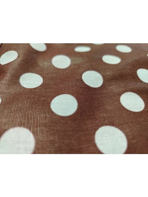 lorena-textile Прихватки кухонные Горох на красном, коричневый, фото 3