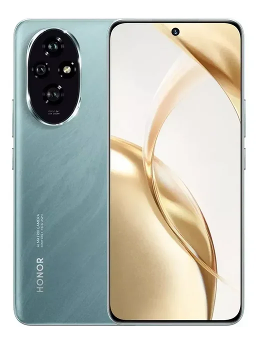 Смартфон HONOR 200 12/256 ГБ, зеленый