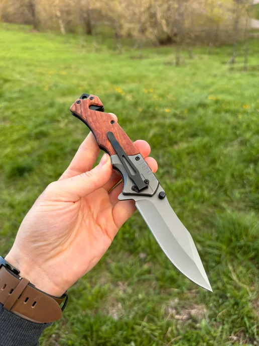 Нож складной Browning EDC туристический, красный, фото 2