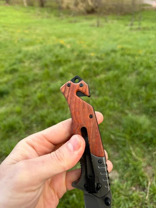 Нож складной Browning EDC туристический, красный, фото 6