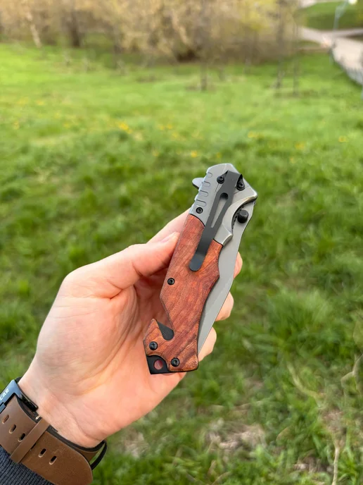 Нож складной Browning EDC туристический, красный, фото 7