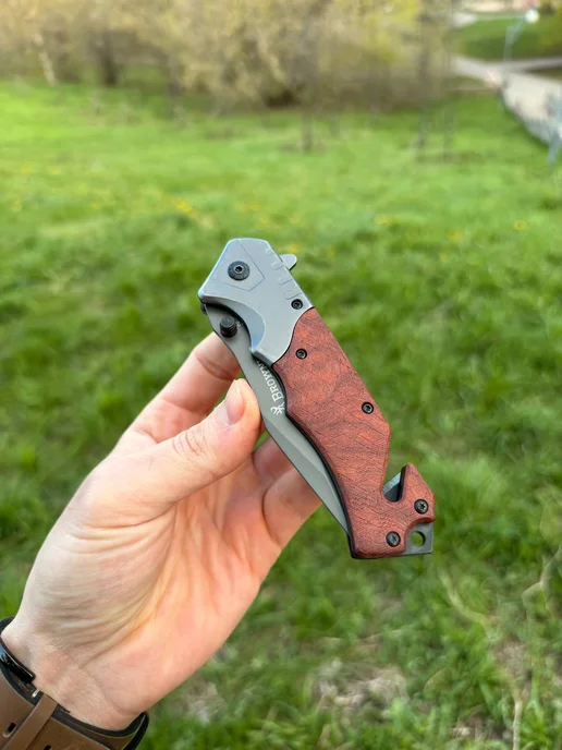 Нож складной Browning EDC туристический, красный, фото 8