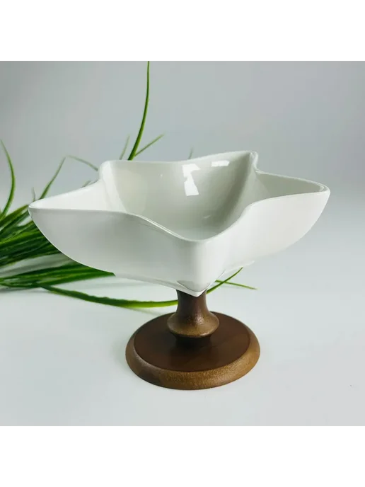 lenardi Конфетница 19,5 см на ножке TROPICAL, 19 5