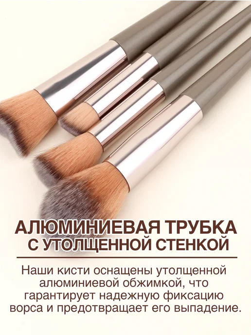 MIX BEAUTY Полный набор из 14 кистей для макияжа кисти для, вариант, фото 5