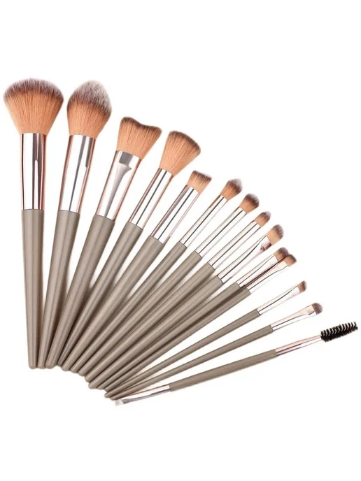 MIX BEAUTY Полный набор из 14 кистей для макияжа кисти для, вариант, фото 7