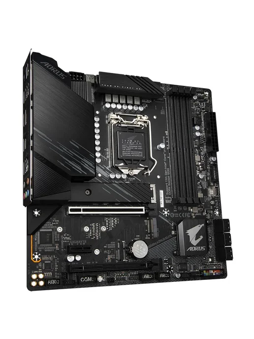 Материнская плата B560M AORUS ELITE (LGA1200 mATX DDR4), черный, фото 4