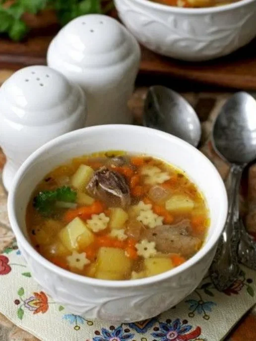 Отличная кухня Суп в коробочках "Звездочки" куриный 4 шт, 4 шт, фото 2