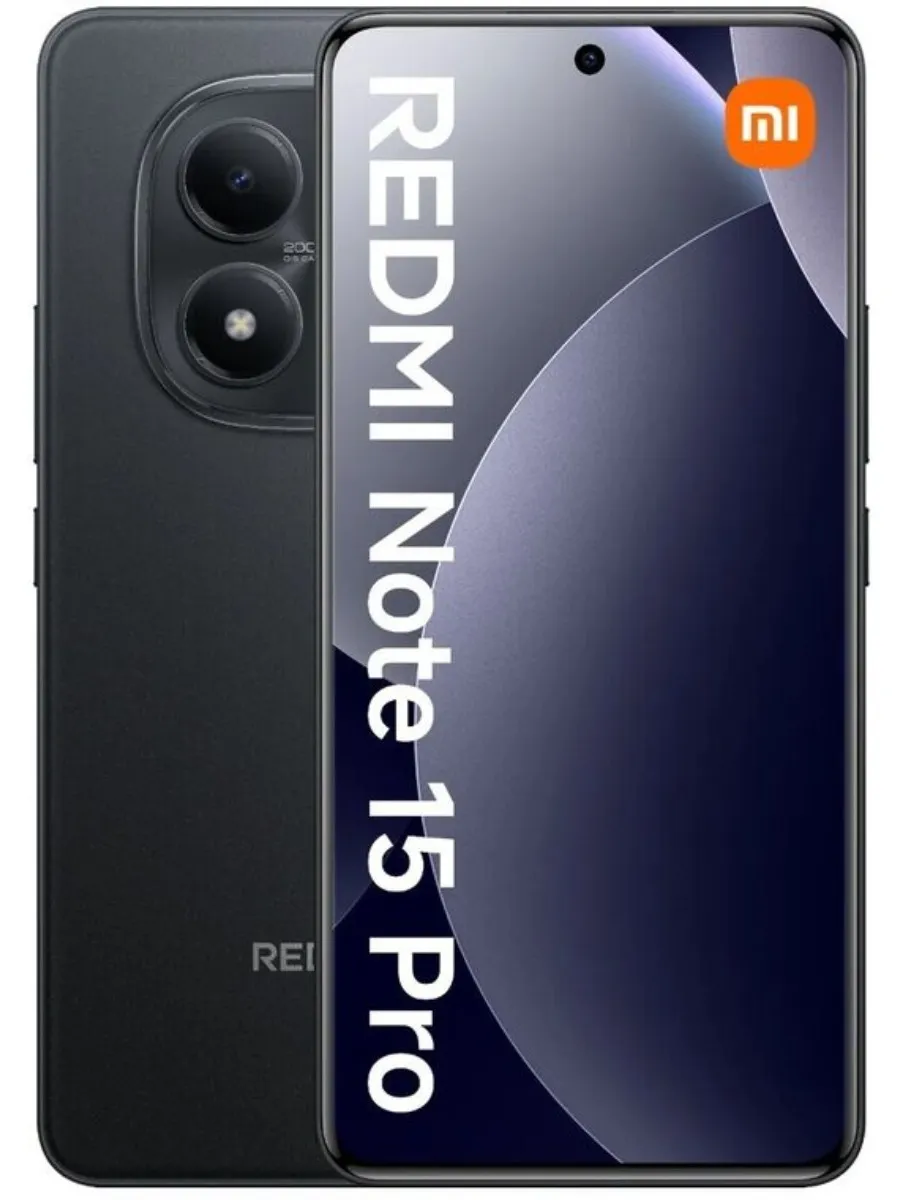 Смартфон Redmi Note 15 Pro 12 512 Black Xiaomi 1025595022 купить в интернет‑магазине Wildberries