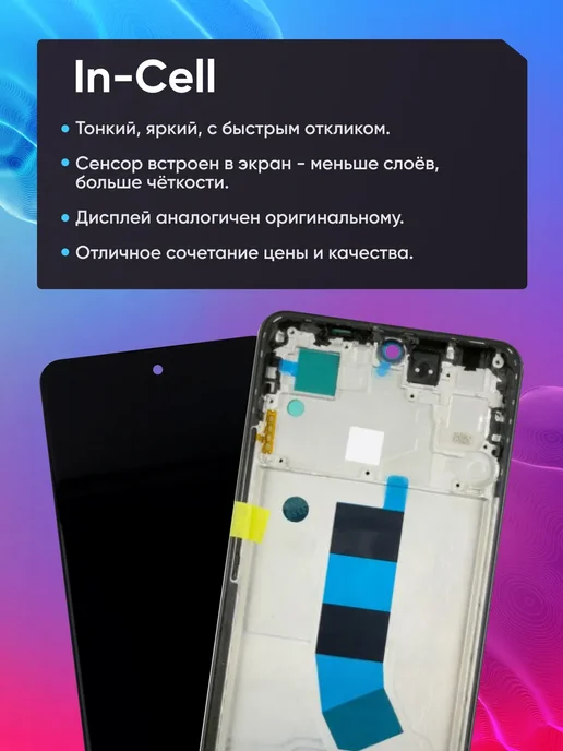 Phones Shop Дисплей на Redmi Note 13 4G с Рамкой, 4 г, фото 3