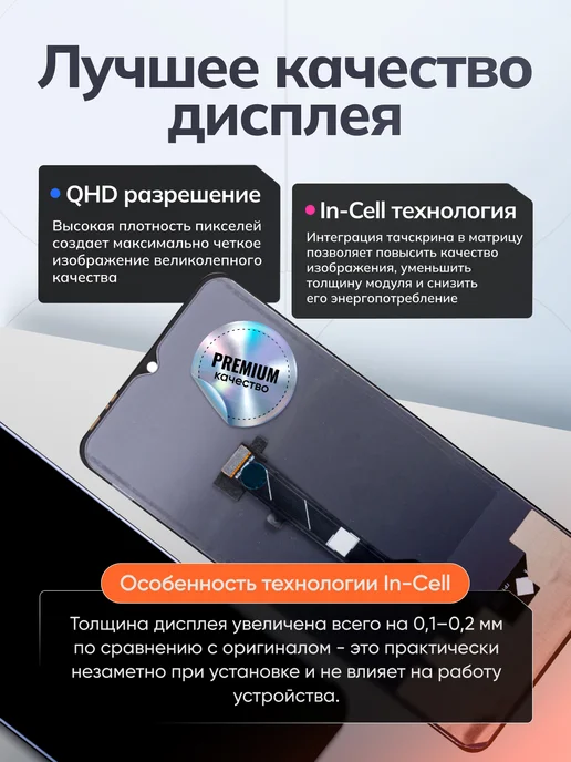 Phones Shop Дисплей для Infinix Note 30i + инструменты, черный, фото 2