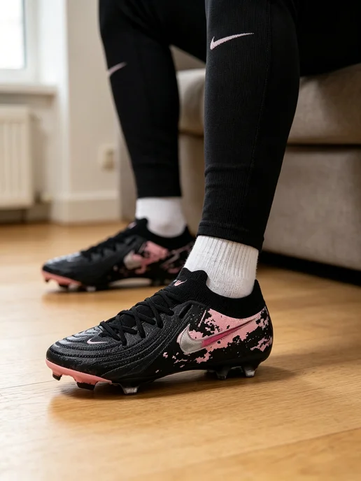 Nike Pro Бутсы Phantom GX2, черный, фото 3