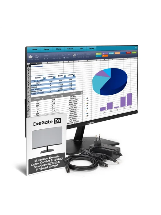 EXEGATE Монитор 23.8" ProSmart EH2400, вариант, фото 6