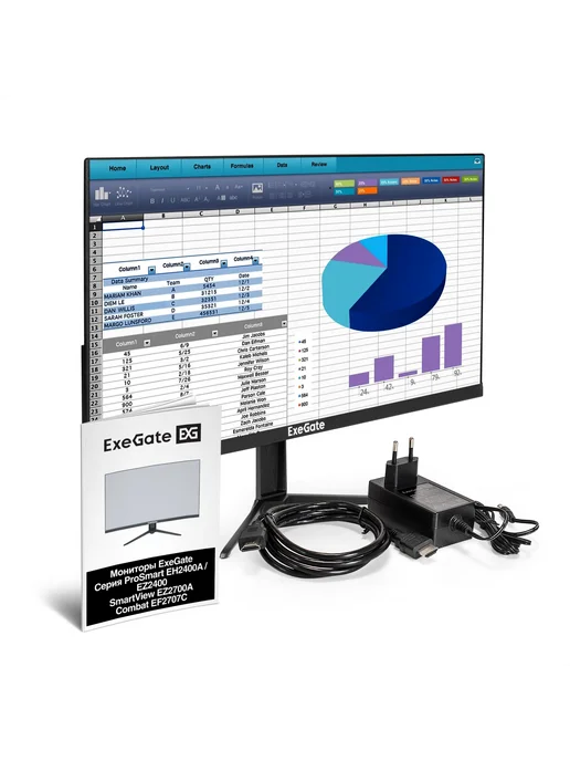 EXEGATE Монитор 23.8" ProSmart EH2400A, вариант, фото 6