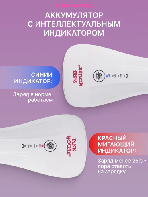 Pink House Лампа LSQ3 UV LED на один палец, розовый, фото 4