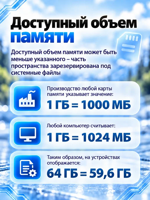 Pandora, автоэлектроника Карта памяти Micro SD 64 ГБ V30, 64 ГБ, фото 6