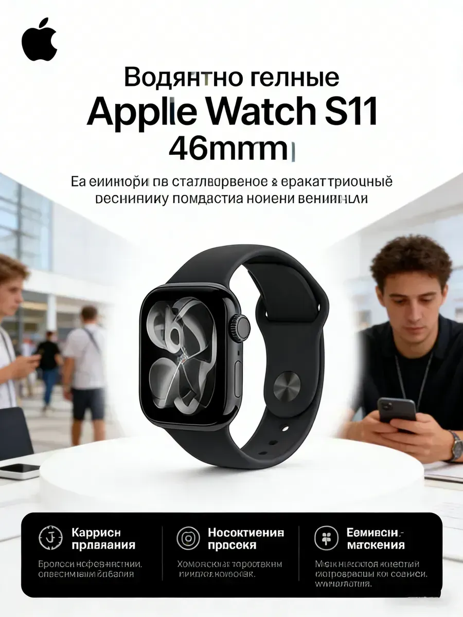 Apple Watch S11 46mm новейшая ОС