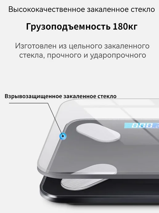 Весы напольные; умные весы с Bluetooth;, вариант, фото 9