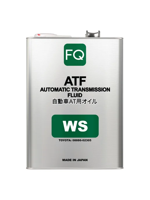 FQ Трансмиссионное масло в автомат Тойота ATF WS Япония, 4л, 4 л