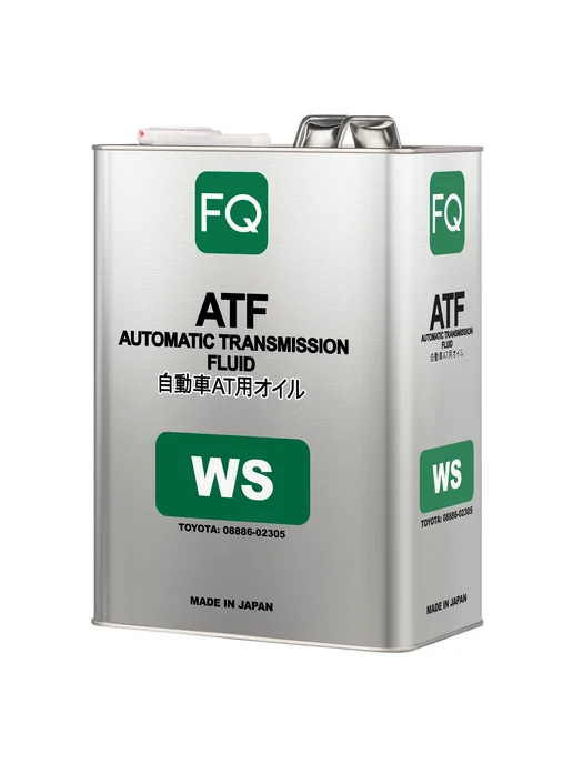 FQ Трансмиссионное масло в автомат Тойота ATF WS Япония, 4л, 4 л, фото 2