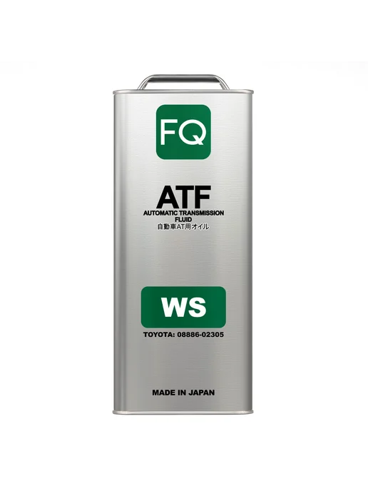 FQ Трансмиссионное масло в автомат Тойота ATF WS Япония, 4л, 4 л, фото 3