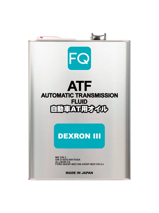 FQ Трансмиссионное масло в автомат АКПП ATF DEXRON-III, 4л, 4 л
