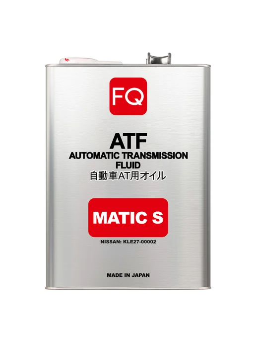 FQ Трансмиссионное масло в автомат Ниссан ATF MATIC S, 4л, 4 л