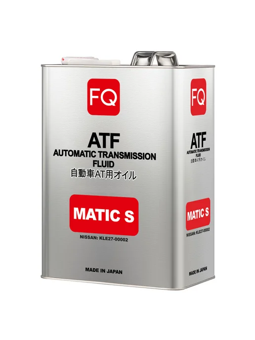 FQ Трансмиссионное масло в автомат Ниссан ATF MATIC S, 4л, 4 л, фото 2