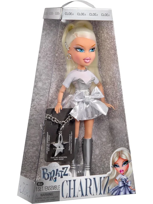 Bratz (MGA) Bratz Pop Starz Yasmin, 2026 Новая модная кукла, Charmz Cloe