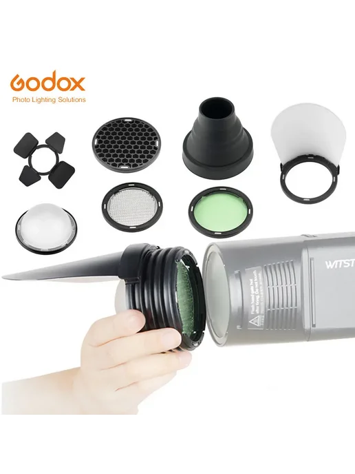 RG Godox Аксессуары для вспышки AD200, вариант, фото 7