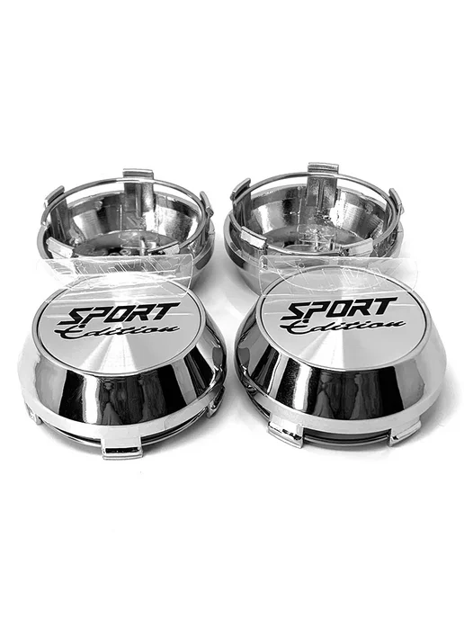 NAPOKIT 4 шт. черные колпачки центра на колесо Sport Edition, 4 шт, фото 4